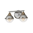 thumbnail image 5 of Hinkley 5172PN Fletcher LED 2-Light Modern Bathroom Vanity Light 16" Nickel, 5 of 10