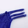 thumbnail image 4 of Gibobby Lencería mujer erótica Lenceria Sexy para Mujer Ropa Interior Sensual de una Pieza Erotica de Encaje con Cuello V Pijama Tirantes(Azul, M), 4 of 5