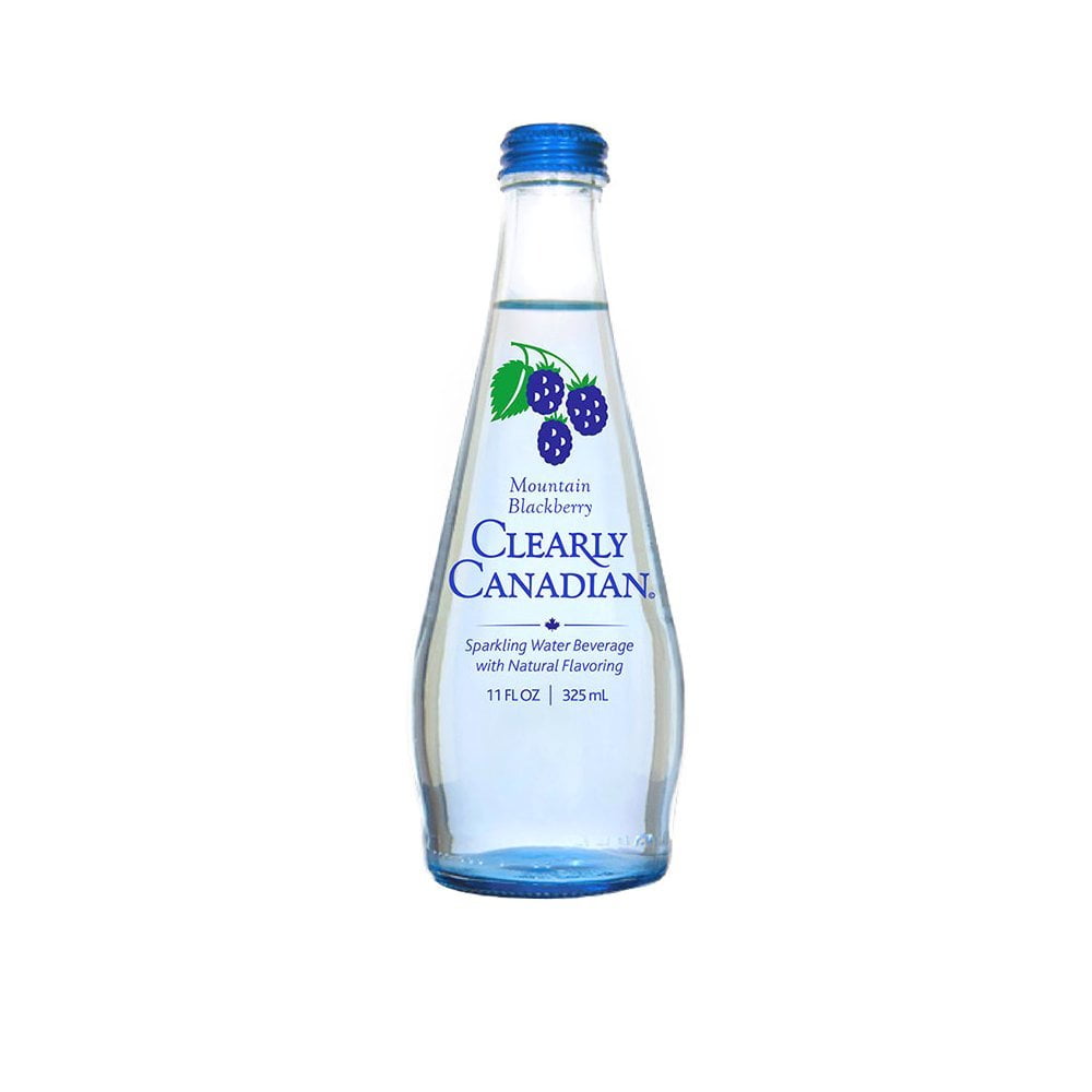 Clearly Canadian Sparkling Flavored Water (4 Flavor Sampler) Quantity of 12