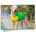 thumbnail image 3 of FLAdorepet Funny Halloween Large Dog Dinosaur Costume Outfits,Dog Pajamas Hoodie Winter Warm Pet Clothes Coat for Golden Retriever Pitbull(Green, 7XL), 3 of 7