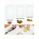 thumbnail image 3 of Tablas De Picar Xtellar Alimento De Cocina, 3piezas color Blanco, 3 of 5