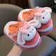thumbnail image 4 of Zapatillas de algodón de invierno para niños, cálidas, con forro polar, para niñas, bolsa para padres e hijos con 2 zapatillas para bebés de 1 a 3 años, 4 of 6