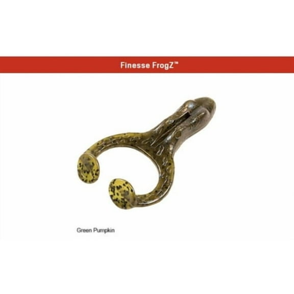 Z-Man Finesse FrogZ 2.75" - Green Pumpkin