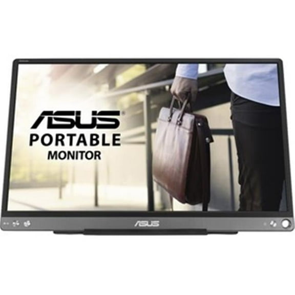 Asus  ZenScreen 15.6 in. Full HD LCD Monitor - In-Plane Switching Technology - 1920 x 1080 - Dark Gray