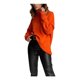 thumbnail image 1 of Jersey de punto holgado de cuello alto para mujer, 1 of 2