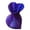 Purple, variant on 6.3" 3D Purple Vase - Creative Corrugated Design, Flower Vase Modern Home Accent for Living Room & Table, Stylish Decorative Vase for Indoor/Outdoor