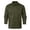 Armée Verte, variante sur Polo pour Homme Adulte à Manches Longues, T-Shirt Polo à Boutons, Léger, Vêtements Noirs pour Hommes