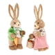 thumbnail image 1 of de paja de Pascua 35 cm Decoración Animal de pie con ropa Accesorios para fotos Decoración de conejo Figuras de Decoración de Pascua Sunnimix Conejo de Pascua, 1 of 8