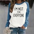 thumbnail image 1 of ICHUANYI Liquidación Moda Mujer Manga Larga Cuello Redondo Impreso Blusa Casual Jersey Tops ICHUANYI WER202308232326, 1 of 5