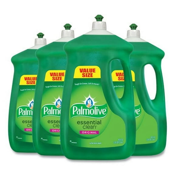 Dishwashing Liquid, Original Scent, Green, 90 Oz Bottle, 4/carton | Bundle of 2 Cartons