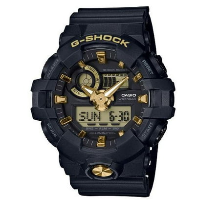 casio gshock black and gold