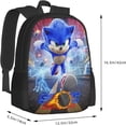 thumbnail image 3 of Mochila de Anime, mochila de dibujos animados, mochila para adolescentes, bolsa de viaje al aire libre, mochila con estampado 3d, regalo para jóvenes TUNC Sencillez, 3 of 5