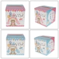 thumbnail image 4 of 61PCS Diaper Raffle Tickets Baby Shower Card Box with Advice Cards Funny Bear Balloon Sign Box Pink Blue Card Box for Baby Shower Party, 4 of 7