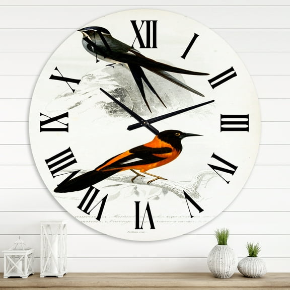 Designart 1 in Traditional Wall Clock
