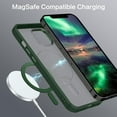 thumbnail image 2 of for iPhone 12 Pro Max Case, Phone Case for iPhone 12 Pro Max with  Invisible Stand [Magsafe Support] [ Protection] Shockproof Phone Case for iPhone 12 Pro Max 6.7"-Green, 2 of 16