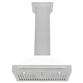 thumbnail image 4 of ZLINE 30 DuraSnow Stainless Steel Range Hood with White Matte Shell (KB4SNX-WM-30), 4 of 6