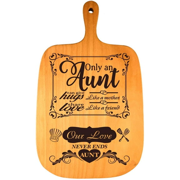 Aunt Gifts Cutting Board from Niece Nephew Auntie Christmas Mothers Day Present Funny Chrsitmas