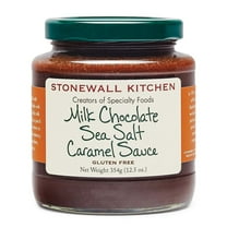 Stonewall Kitchen Milk Chocolate Sea Salt Caramel Sauce 12.5
