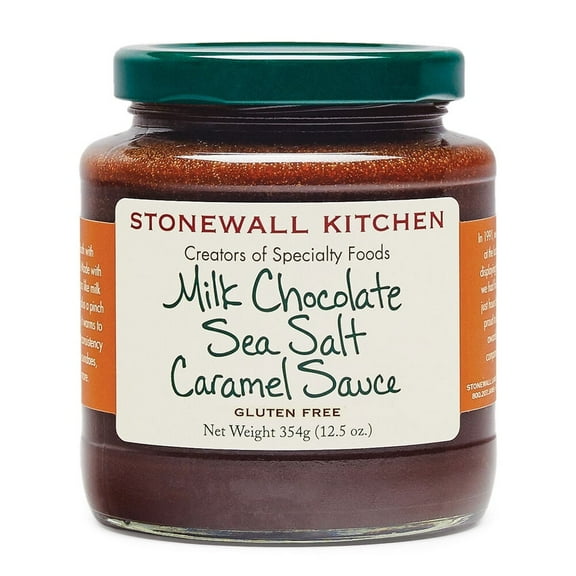 Stonewall Kitchen Milk Chocolate Sea Salt Caramel Sauce 12.5