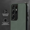 thumbnail image 5 of Mantto PU Leather Case for Samsung S21 Ultra, Retro Premium Luxury Slim Soft Non-Slip Grip Flexible Bumper Shockproof Full Body Protective Cover Phone Cases for Samsung Galaxy S21 Ultra, Gray, 5 of 8