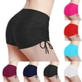 thumbnail image 5 of PFRNLF Women's Swim Shorts High Waist Swimsuit Bottoms Adjustable Side Tie Bathing Suit Boyshorts Bikini Board Shorts, 5 of 5