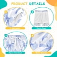 thumbnail image 3 of joogoo Watercolor Bow Blue Boys Swim Trunks Beach Swimsuit Shorts Boxer 5-6T, 3 of 8
