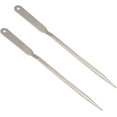 thumbnail image 1 of 2pcs Letter Opener Knife, Stainless Steel Envelope Slitter Mail Opener Tool Lightweight Package Wrapping Paper Cutter for Office School Postal,Silver, 1 of 7