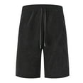 thumbnail image 2 of Men's Shorts - Lightweight Outdoor Work Shorts for Men Men's Summer Beach Shorts Stretch Waist Athletic Gym Short for Running Casual Activewear, 2 of 8