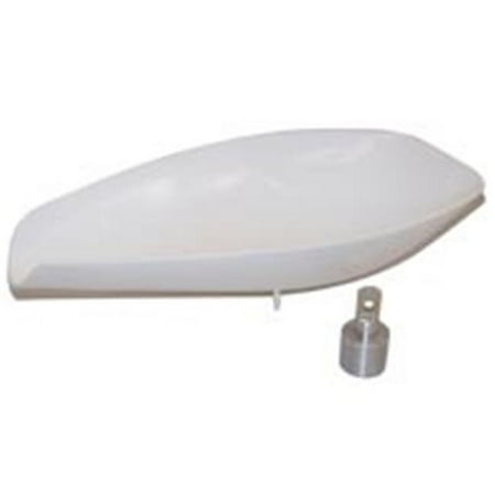 Ohaus 703-00 Footed Polypropylene Scoop, 12 x 6 x 2.75 in.
