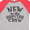 thumbnail image 4 of Inktastic New to the Pit Crew Racing Flags Boys or Girls Toddler T-Shirt, 4 of 5