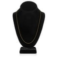 thumbnail image 4 of Yellow Gold Filled Box Link Chain Necklace | Adjustable 22 Inch Length | .85mm Thick | With Gift Box | Everyday Elegance, 4 of 7