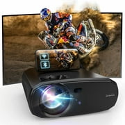 WEWATCH Native 15000 lumen 1080P Full HD Portable Outdoor Movie Projector with WiFi Bluetooth, 4K Video Supported Projector Compatible W/ TV Stick, HDMI, VGA, USB, Laptop, iOS & Android - Best Reviews Guide