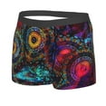 thumbnail image 2 of Kll Mandala Colorful Men'S Cotton Boxer Briefs Underwear-Xx-Large, 2 of 9