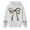 White, variant on KKBOTIVE Bow Leopard Print Hoodies for Girls Casual Long Sleeve Sweatshirt for Kids Fall Winter Fashion Clothes ( White Size: 9-10 years )