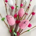 thumbnail image 3 of Clearance Sale!3 Pack Easter Spray Vine with Pastel Easter Eggs,15Inch Artificial Easter Egg Flowers,Easter Egg Twig Branches,Spring Floral Picks Stems for Easter Decor,Easter Arrangement Centerpiece, 3 of 5