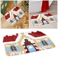 thumbnail image 2 of Christmas Non-Slip Outdoor Welcome Mat, Decorative Porch Rug for Living Room Bedroom Entryway, Washable Floor Mat, 2 of 6