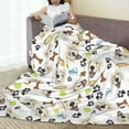 thumbnail image 6 of Vsdgher Labrador Retriever Dog Ultra-Soft Micro flannel Blanket Throw Blankets for Couch Sofa, Bed (4 sizes)-40"x30", 6 of 7