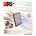 thumbnail image 6 of K&N VF2006 Washable & Reusable Cabin Air Filter Cleans and Freshens Incoming Air for your Chevrolet, Pontiac, Saturn, 6 of 7