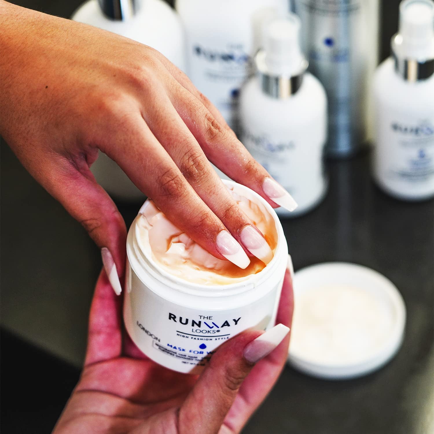 The Runway Looks Restorative Hair Mask With Shea Butter & Argan Oil (4oz)