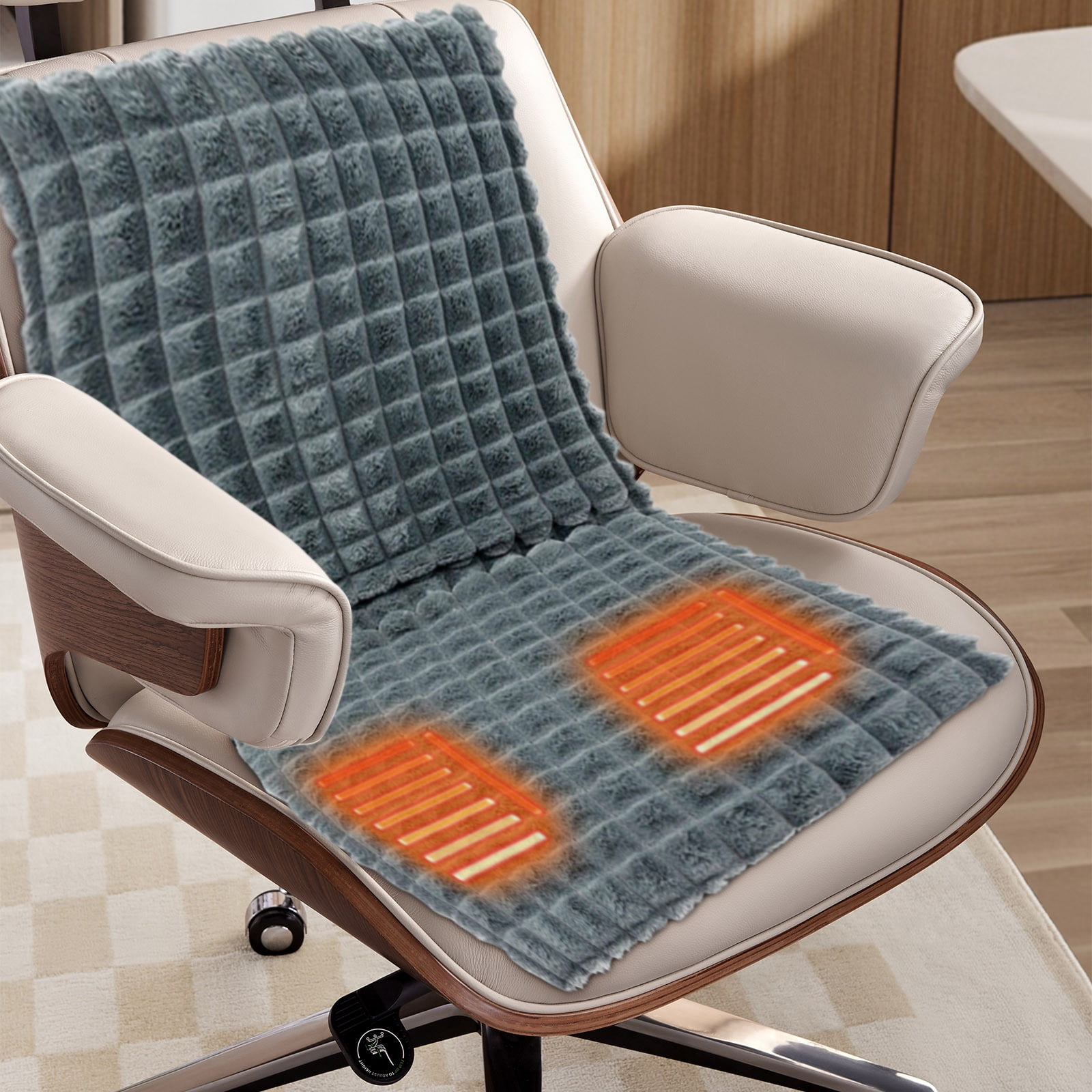PEONAVET Heating Pad USB Heating Seat Cushion Office Outdoor Car Cushion Pad Electric Winter Heating Pad Get 50% Off