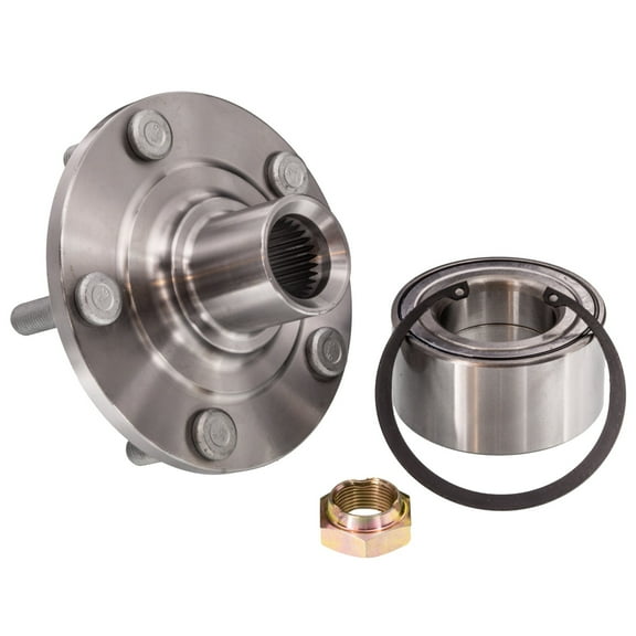Front Wheel Bearing and Hub Repair Kit Compatible with 2007-2017 Jeep Patriot 930558 OE Direct Replacement Dodge Caliber Compass Driver or Passenger Side Pre-Greased Pre-Sealed 2.0L I4