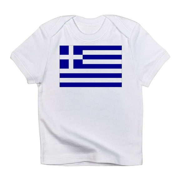 CafePress - Greece Flag Infant T Shirt - Infant T-Shirt