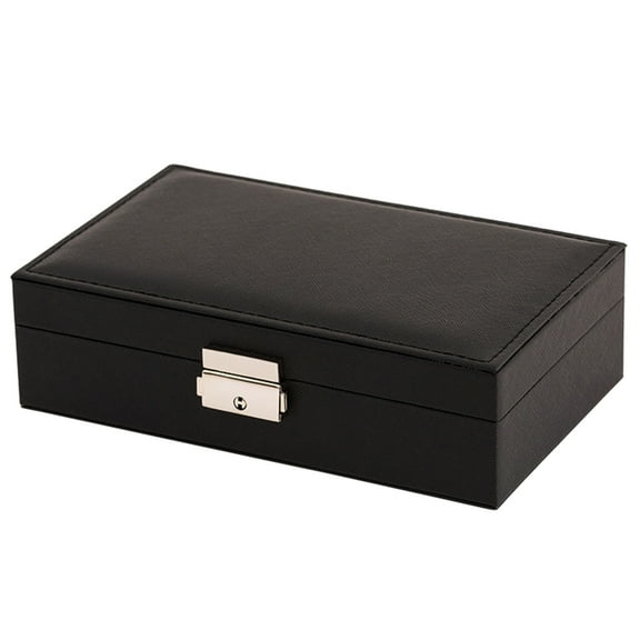 Jewelry Storage Box Suitable for Ladies Girls 2 Layer Jewelry Organizers