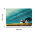 thumbnail image 2 of Serene Landscape Iron Wall Art, 12x8 Inches - Vintage-Inspired, No Power Needed, Easy to Hang - Perfect for Home Decor &amp; Thoughtful Gifts, Home Wall Decor|Serene Landscape Painting, 2 of 8
