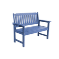 thumbnail image 6 of Tcbosik 50 inch Outdoor Bench with Cup Holder, All Weather Porch Bench, 2-Person Seating for Patio, Garden, Deck, Yard, Navy Blue, 6 of 11