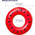 thumbnail image 4 of Kit de 7 Flotadores Inflables de Piscina Bluelander, 4 Aros de Frutas y 3 Pelotas para Piscina, 4 of 5