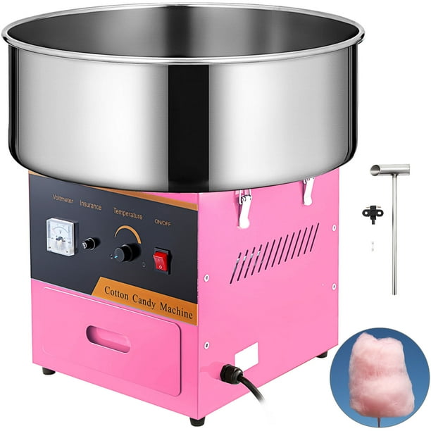 VEVOR 21" Commercial Cotton Candy Machine Electric Cotton Candy Machine