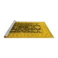 thumbnail image 2 of Ahgly Company Machine Washable Indoor Rectangle Oriental Yellow Traditional Area Rugs, 2' x 5', 2 of 4
