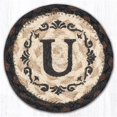 thumbnail image 1 of Capitol Importing 30-313U 5 x 5 Po IC-313 U Monogramme Imprimé Sous-Verre, 1 of 1