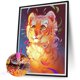 thumbnail image 2 of Cuadros Decorativos 5D bricolaje taladro redondo completo diamante pintura tigre Kit decoración del hogar arte artesanía Wdftyju  de costura negro 4 estilos, 2 of 8